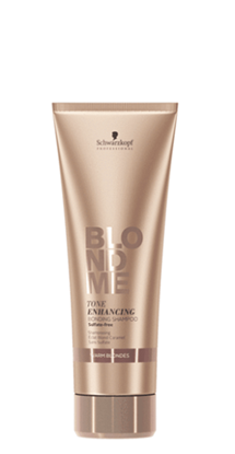 Picture of Schwarzkopf BLONDME Tone Enhancing Bonding Shampoo - Cool Blondes 250ml